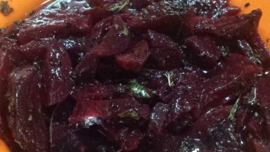 Photo of ROTER RÜBENSALAT, einfach und lecker