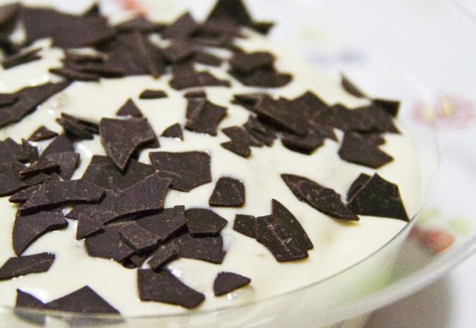 Photo of PANETTONE-KÄSEKUCHEN MIT KAFFEE und SCHOKOLADE