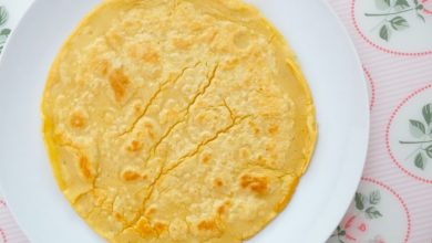 Photo of KICHERERBSENMEHL IN DER PFANNE fertig in 5 Minuten | LEICHT und GLUTENFREI