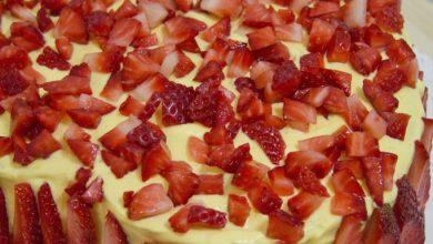 Photo of ERDBEERKUCHEN mit Sahne und Sahne | super leckeres Rezept