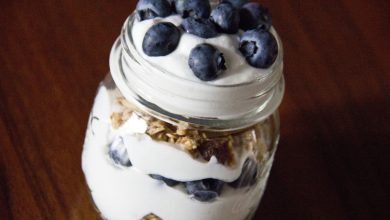 Photo of Schnelle und einfache BLAUBEER-KÄSEKUCHENBECHER | ohne zu kochen