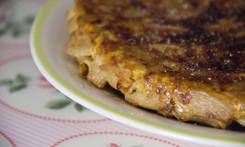 Photo of SUPERLEICHTES PASTA-OMELETTE in der Pfanne | sehr einfaches Rezept