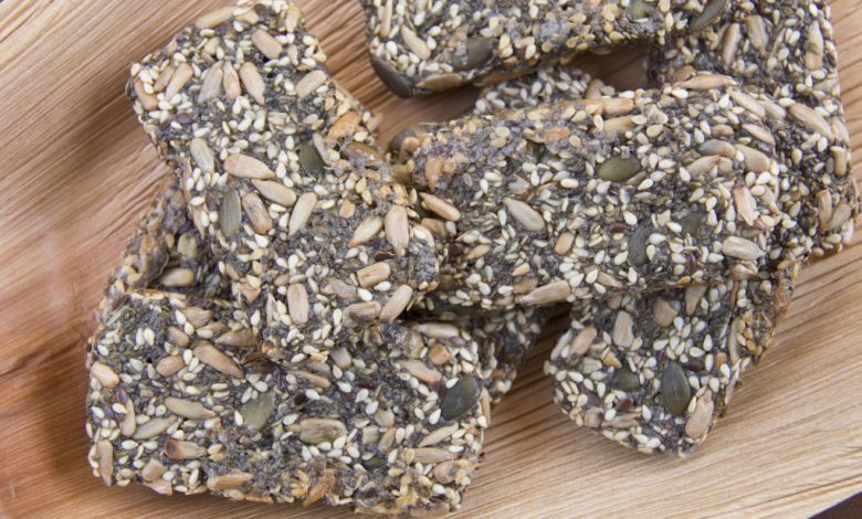 Photo of SÜSSERIEGEL MIT GEMISCHTEN SAMEN, hausgemacht mit nur 2 ZUTATEN