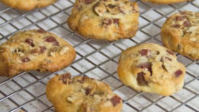 Photo of SALZKEKSE mit SALAMI und WALNÜSSEN