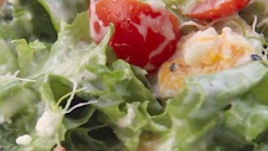 Photo of REICHHALTIGER SALAT mit FETA und ORANGEN | leichtes und leckeres Rezept in 5 Minuten