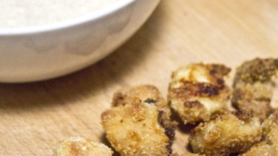 Photo of Leichte Putenkroketten in Joghurt-Paprika-Sauce