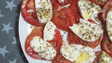 Photo of CAPRESE aus Tomaten und Mozzarella