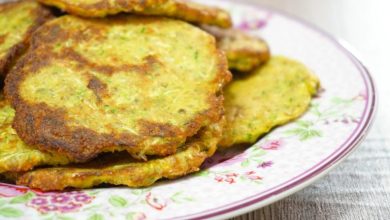 Photo of ZUCCHINI-PFANNKUCHEN | Sehr schnelle, leckere Pfannkuchen ohne Butter