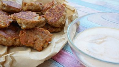 Photo of MEXIKANISCHE FLEISCHBÄLLCHEN mit Bohnen und fadenförmigem Queso | vegetarisches Rezept