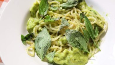 Photo of SUPERLEICHTE PASTA mit ZUCCHINI-CREME | in 10 Minuten fertig