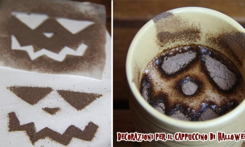 Photo of So DEKORIEREN SIE HALLOWEEN-CAPPUCCINO | sehr einfaches Tutorial