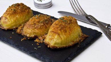 Photo of HASSELBACK-KARTOFFELN mit Käse | knusprig, lecker und ganz einfach