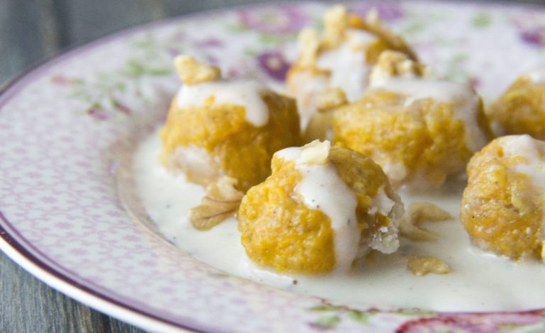 Photo of KÜRBIS-GNOCCHI MIT GORGONZOLA UND WALNÜSSEN | einfaches und leckeres Herbstrezept