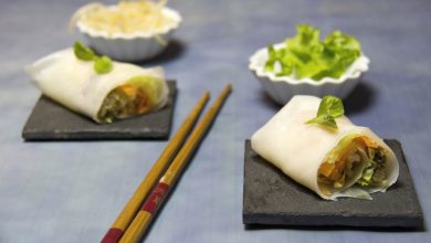 Photo of VIETNAMESISCHE REISROLLE mit Schweinefleisch und Gemüse | Goi Cuon