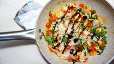 Photo of Hähnchenscheiben mit Tomaten, Rucola und Grana | LIGHT-Rezept von GIULIA DE LELLIS