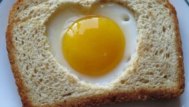 Photo of VALENTINSTAG FRENCH TOAST | Valentinsherz-Ei auf Toast