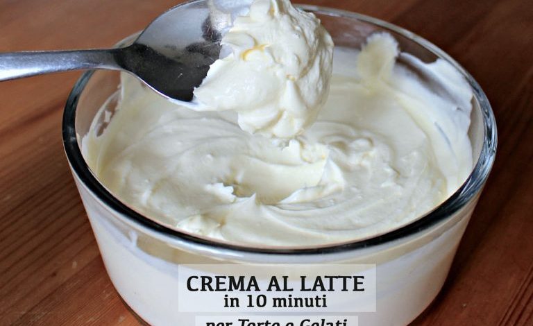 Photo of MILCHCREME in 10 Minuten | Hervorragend geeignet für Kuchen und Eis