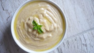 Photo of KICHERERBSEN-HUMMUS | vegane nahöstliche Soße | einfaches leichtes Rezept