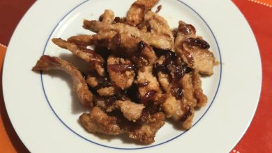 Photo of Hähnchenstreifen mit Balsamico-Zwiebeln