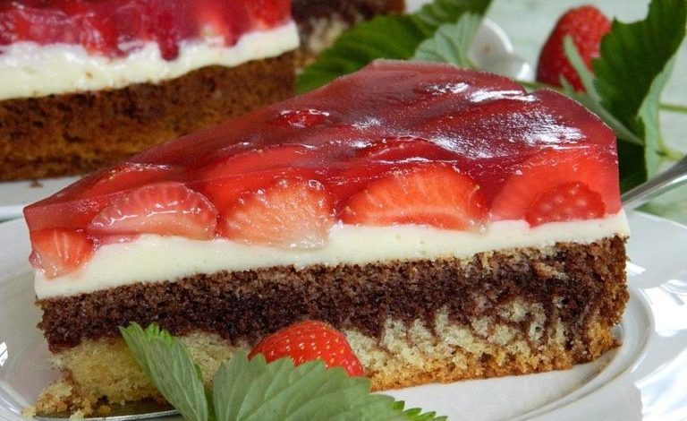 Photo of ERDBEER – ZEBRAKUCHEN