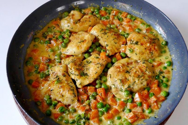 Photo of Putengeschnetzeltes in Kokosmilch