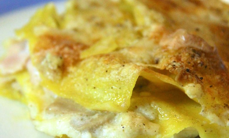 Photo of Lasagne mit Walnusspesto