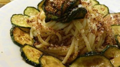 Photo of Pasta mit gebratenen Zucchini, sizilianischer erster Gang