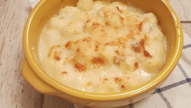 Photo of RICOTTA-GNOCCHI MIT GORGONZOLA gratiniert