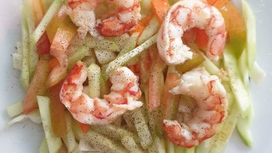 Photo of GARNELENSALAT leichtes, einfaches und leckeres Rezept