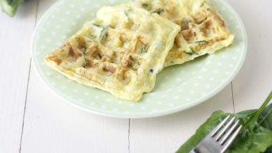 Photo of PASTAWAFFEL mit Spinat | Rezept für Kinder