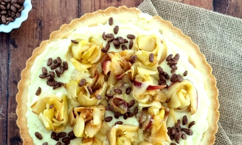 Photo of CREME-APFEL-TARTE | einfaches und köstliches Herbstdessert