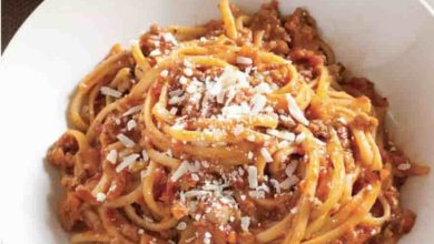 Photo of HÜHNCHENBOLOGNESE MIT LINGUINE