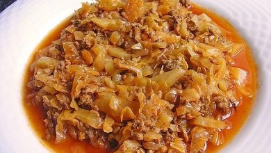 Photo of Kohl geschmort mit Hackfleisch