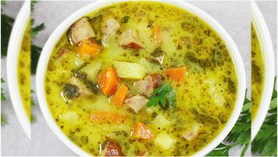 Photo of Omas Kartoffelsuppe mit Würstchen