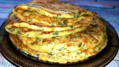 Photo of Du hast Zucchini und 4 Eier: Bilden Pfannkuchen schmackhaft und fluffig