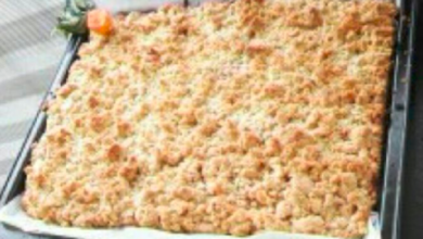 Photo of Apfelkuchen mit Pudding