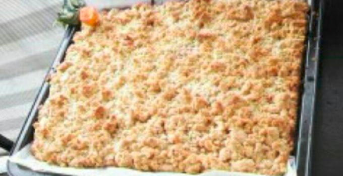 Photo of Apfelkuchen mit Pudding