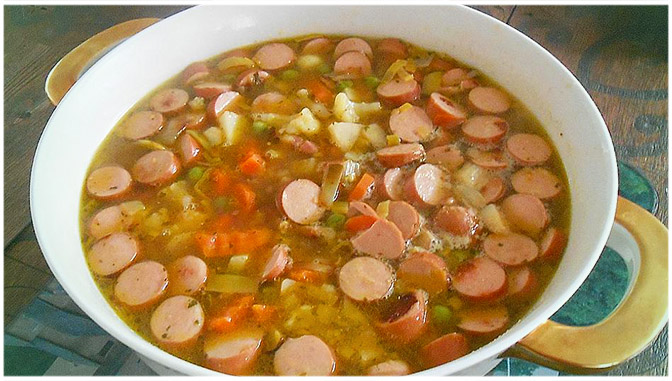 Photo of Gemüsesuppe mit schneller Zubereitung, in nur 20 Minuten fertig