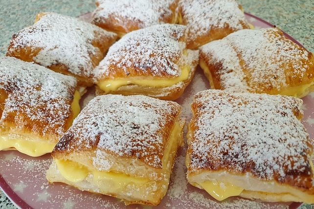 Photo of Sweet Delights: Paradise Cream-Filled Puff Pastry Tarts