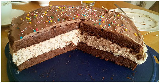 Photo of Kinderschokolade Torte
