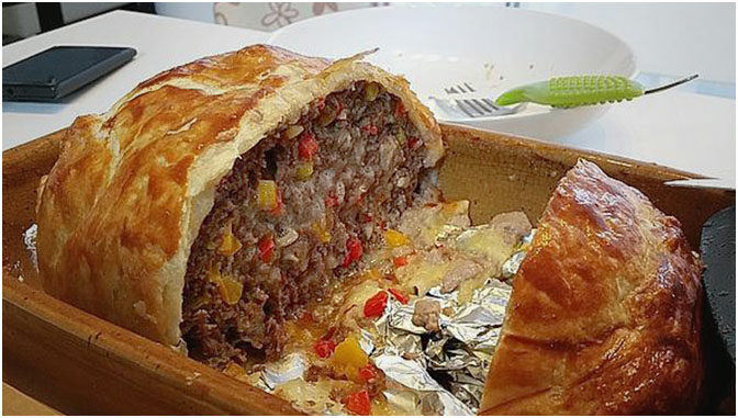 Photo of Käse – Hackbraten in Blätterteig Tolles Rezept