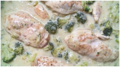 Photo of Schnitzel mit Brokkolisauce