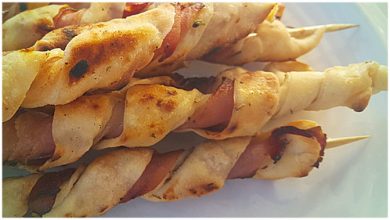 Photo of Gefülltes Stockbrot mit Bacon