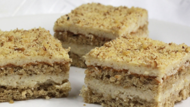 Photo of WALLNUSSSCHNITTE MIT KAFFEE