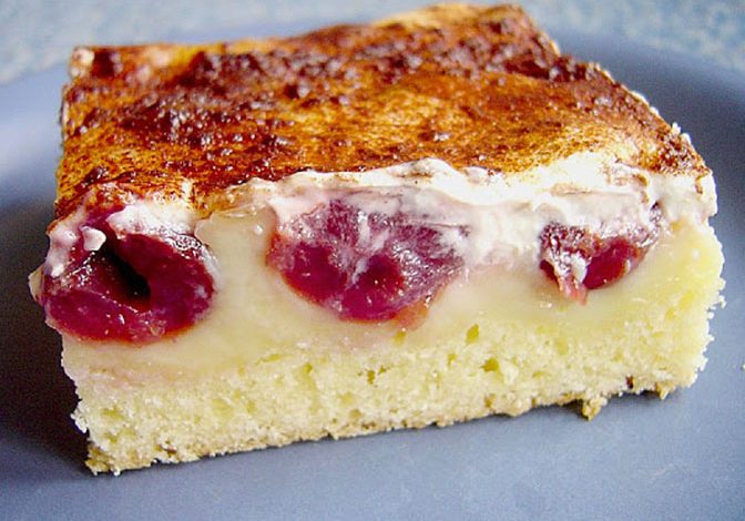 Photo of Zimt – Kirsch – Schmand Kuchen, einfach und schnell!