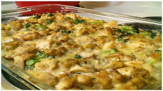 Photo of Hähnchenauflauf mit Pilzen und Brokkoli