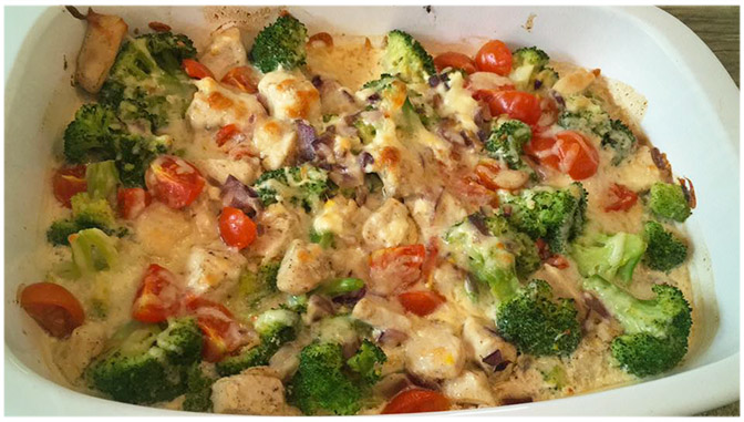 Photo of Fitness Hähnchen-Brokkoli-Auflauf