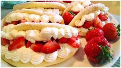 Photo of Schaum Omelette mit Erdbeeren ♥️ so was von lecker