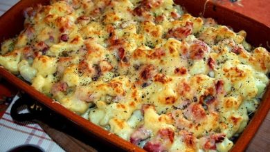 Photo of BLUMENKOHLAUFLAUF MIT SCHINKEN