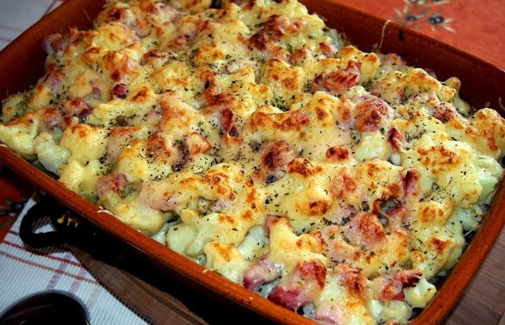 Photo of BLUMENKOHLAUFLAUF MIT SCHINKEN